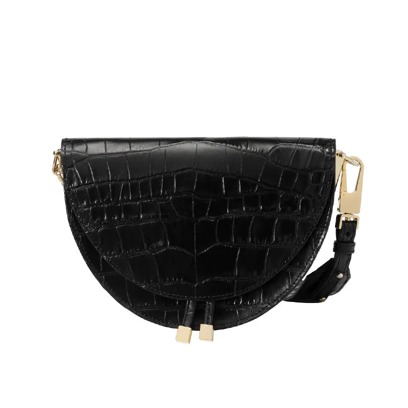 Custom Design Crocodile Pattern Crossbody Bag 2019