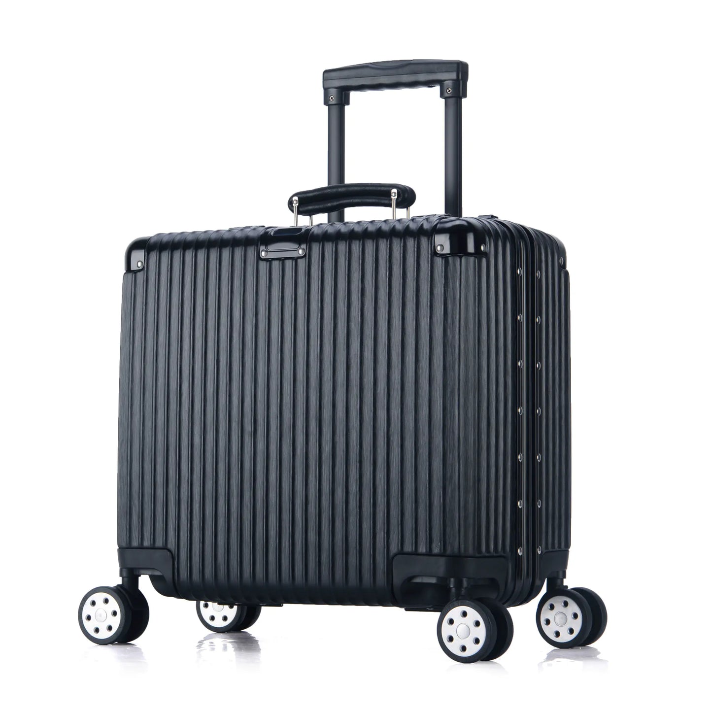 Waterproof Aluminum Frame Luggage, 18-Inch Carry-On