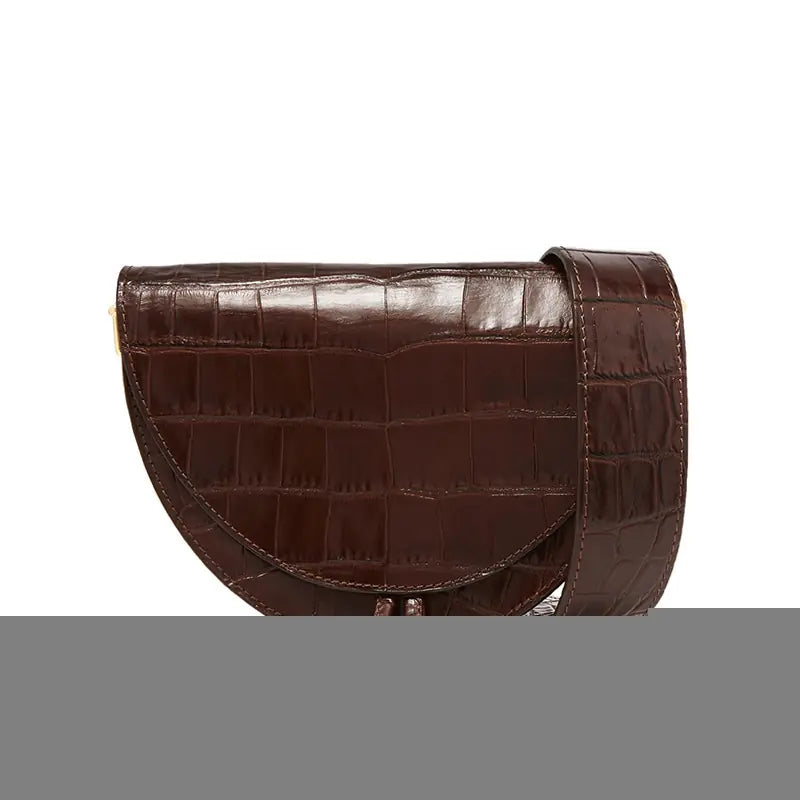 Custom Design Crocodile Pattern Crossbody Bag 2019