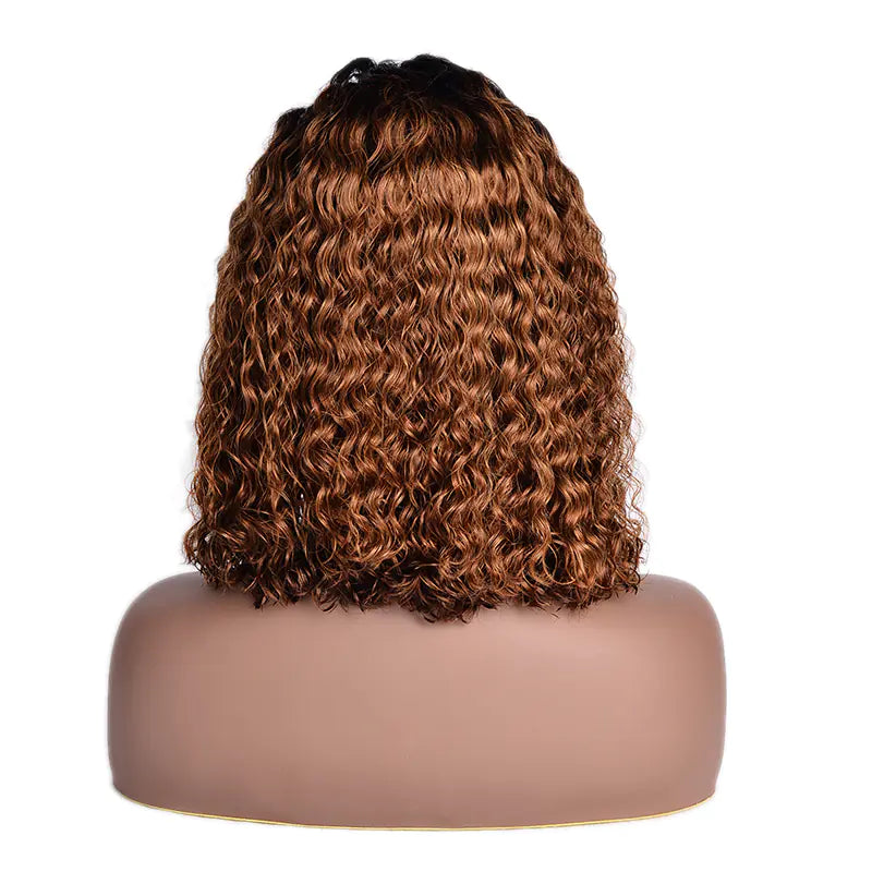Natural Fluffy Bobo Short Curly Hair Headgear