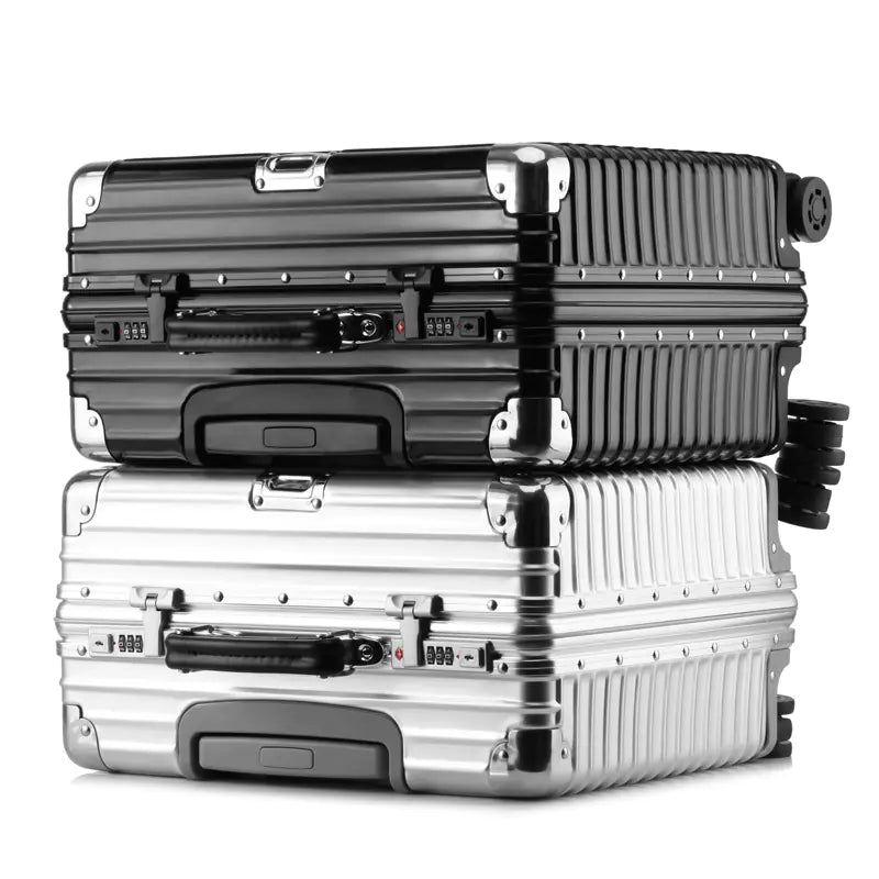 Waterproof Aluminum Frame 18-Inch Travel Suitcase