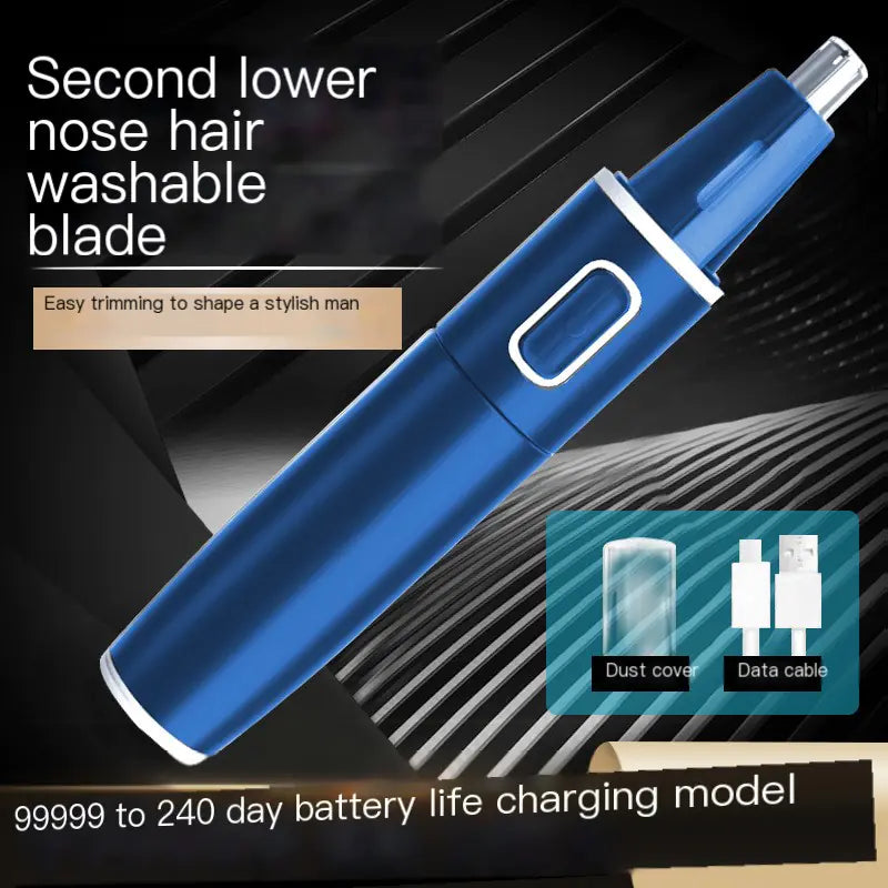 Electric Nose Hair Trimmer for Men, Rechargeable Tool