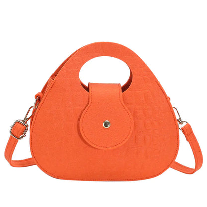 Retro Crocodile Pattern Women's Shoulder Crossbody Bag
