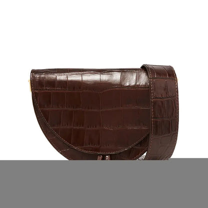 Custom Design Crocodile Pattern Crossbody Bag 2019