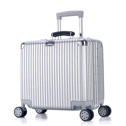 Waterproof Aluminum Frame Luggage, 18-Inch Carry-On