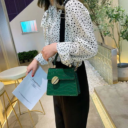 Chic Crocodile Pattern Crossbody & Shoulder Bag for Women