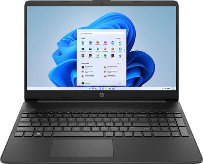 HP Laptop 15-DY5007CA 15.6-inch FHD IPS Notebook Intel Core i5-1235U Iris Xe Graphics 8GB DDR4 RAM 512GB PCie SSD Computer PC Storage USB HDMI Port Bluetooth WiFi Windows 11 Home Jet Black (Renewed)
