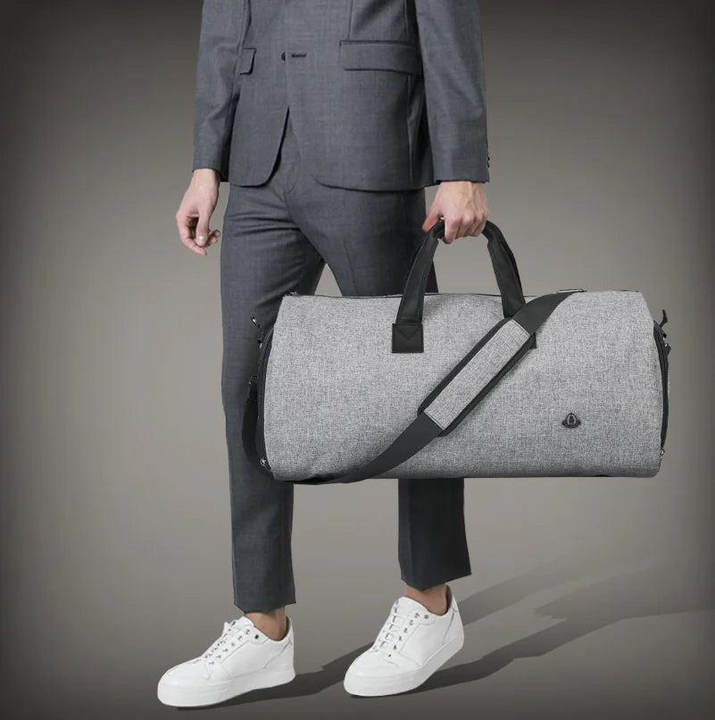 Waterproof Men's Travel Suitcase - Large Capacity Bag