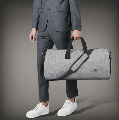 Waterproof Men's Travel Suitcase - Large Capacity Bag