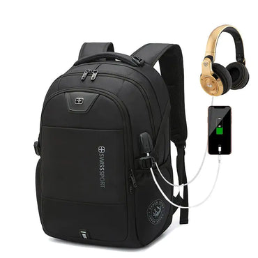 USB Backpack for Men and Women - Outdoor Travel & Business
