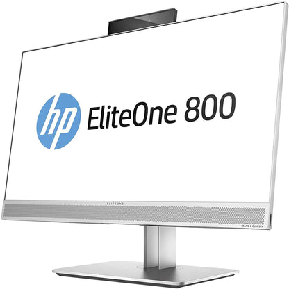 HP EliteOne 800 G3-AIO 23" FHD Core i5-6500 3.2GHz 16GB RAM 256GB Solid State Drive DVDRW Windows 10 Pro 64Bit CAM Touch (Renewed)
