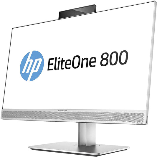 HP EliteOne 800 G3-AIO 23" FHD Core i5-6500 3.2GHz 16GB RAM 256GB Solid State Drive DVDRW Windows 10 Pro 64Bit CAM Touch (Renewed)