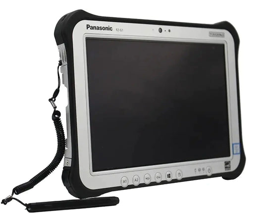 Panasonic Toughpad FZ-G1 FZ-G1Q2112VM Win 10 Pro Intel Core i5-6300U 2.40GHz 10.1" WUXGA Gloved Multi Touch + Digitizer LCD 256GB SSD 8GB Wi-Fi Bluetooth GPS Camera Webcam (Renewed)