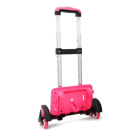 Children's 6-Wheel Adjustable Aluminum Alloy Trolley