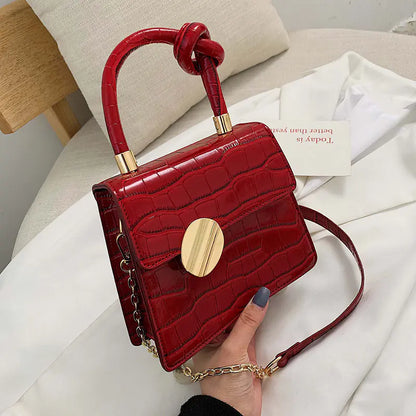 Chic Crocodile Pattern Crossbody & Shoulder Bag for Women