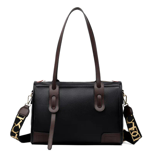 Fashionable Wide Strap Large Capacity Messenger Bag