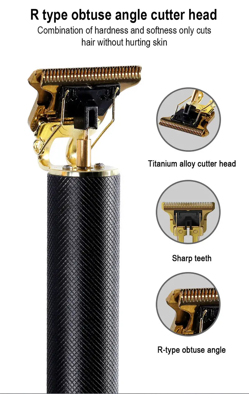 Premium Rechargeable Electric Trimmer and Hair Clipper