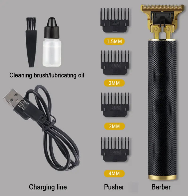 Premium Rechargeable Electric Trimmer and Hair Clipper