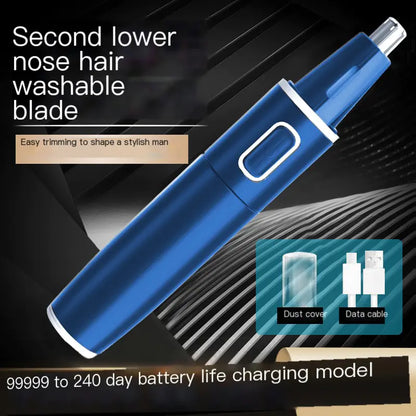 Electric Nose Hair Trimmer for Men, Rechargeable Tool