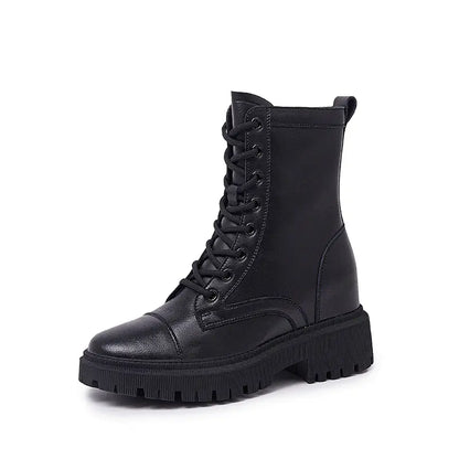 Thin Women's British Style Martin Short Boots