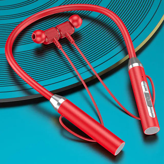 Bluetooth Sports Neck-mounted Headset with Magnetic Suction